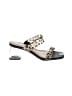 Tahari Animal Print White Sandals Size 7 1/2 - photo 1