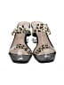 Tahari Animal Print White Sandals Size 7 1/2 - photo 2