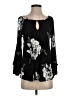 Venus 100% Viscose Black Long Sleeve Blouse Size XXS (estimated) - photo 1
