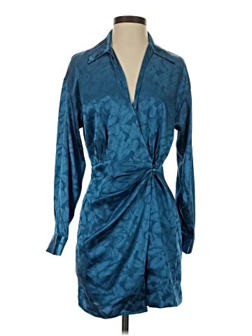 Aqua Cocktail Dress (view 1)