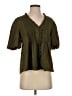 Parker Green Short Sleeve Blouse Size XS - photo 1