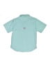 Columbia 100% Polyester Teal Short Sleeve Polo Size 8 - photo 2