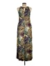 Chico's Tropical Brown Casual Dress Size M - photo 2