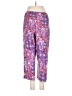 Delicates Paisley Purple Casual Pants Size M - photo 2