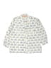 Almirah 100% Cotton Print Ivory Long Sleeve Button-Down Shirt Size 8 - 9 - photo 1
