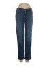 Eileen Fisher Chevron-herringbone Blue Jeans Size 4 (petite) - photo 1