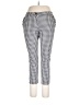 Ann Taylor Checkered-gingham White Jeggings Size 6 - photo 1