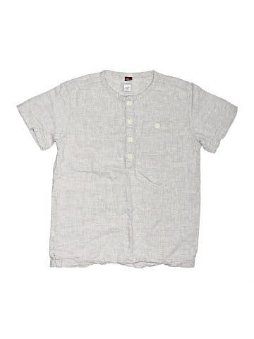 Tea Short Sleeve Button-Down Shirt (view 1)