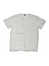 Tea Gray Short Sleeve Button-Down Shirt Size 10 - photo 1