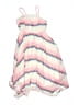 H&M 100% Polyester Stripes Pink Dress Size 10 - photo 2