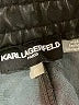 Karl Lagerfeld Paris 100% Polyester Black Track Pants Size XL - photo 4