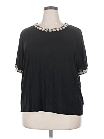 J.Crew Factory Store Short Sleeve Blouse (view 1)