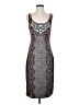 Bebe Graphic Gray Cocktail Dress Size M - photo 1