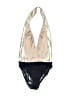 ALLSAINTS 100% Polyester Silver Bodysuit Size 0 - photo 1