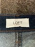 Ann Taylor LOFT Outlet Solid Blue Jeans Size 10 - photo 7