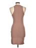 Forever 21 Solid Tan Casual Dress Size L - photo 2