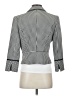 Bebe 100% Polyester Houndstooth Gray Blazer Size 8 - photo 2