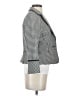 Bebe 100% Polyester Houndstooth Gray Blazer Size 8 - photo 4