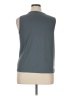 Green Envelope Gray Sleeveless Top Size XL - photo 2