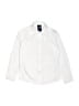 Nautica Solid Ivory Long Sleeve Button-Down Shirt Size 6 - photo 1