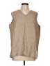 Flax 100% Linen Tan Sleeveless Blouse Size 10 (M) - photo 1