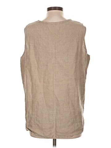 Flax Sleeveless Blouse (view 2)