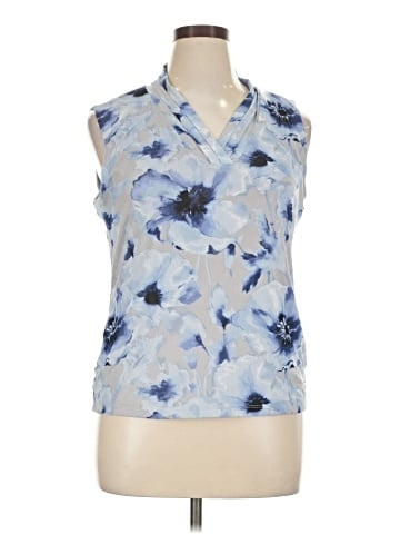 Calvin Klein Sleeveless Blouse (view 1)