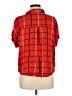 Sanctuary 100% Rayon Red Short Sleeve Blouse Size M - photo 2
