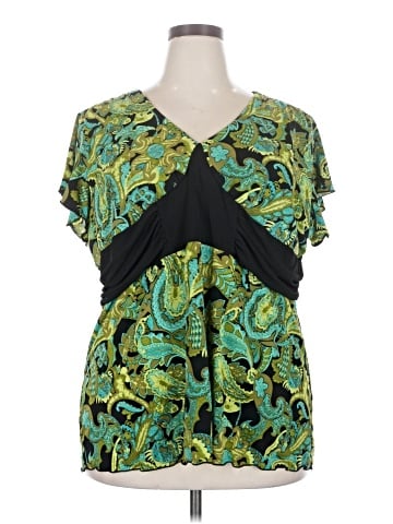 Volume One Short Sleeve Blouse (view 1)