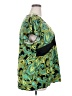 Volume One Green Short Sleeve Blouse Size 2X (estimated) - photo 4