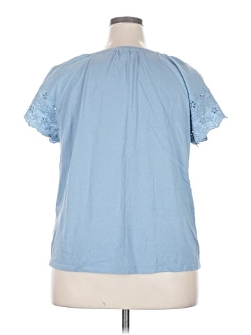 Angels Short Sleeve Blouse (view 2)