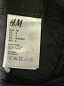 H&M Solid Black Denim Skirt Size 4 - photo 4