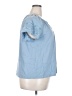 Angels Blue Short Sleeve Blouse Size 2X - photo 4