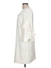CeCe 100% Polyester Solid Ivory Casual Dress Size 10 - photo 5