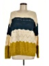 Ya Los Angeles Color Block Yellow Pullover Sweater Size M - photo 1