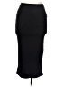 Love Tree Solid Black Casual Skirt Size L - photo 1