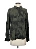 Rails 100% Rayon Camo Green Long Sleeve Blouse Size M - photo 1