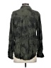 Rails 100% Rayon Camo Green Long Sleeve Blouse Size M - photo 2