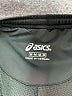 Asics 100% Polyester Solid Black Track Pants Size M - photo 7