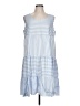 Unbranded Stripes Blue Casual Dress Size 12 - photo 1