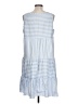Unbranded Stripes Blue Casual Dress Size 12 - photo 2