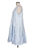 Unbranded Stripes Blue Casual Dress Size 12 - photo 5