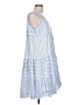 Unbranded Stripes Blue Casual Dress Size 12 - photo 4