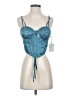 Japna 100% Polyester Blue Tank Top Size M - photo 1