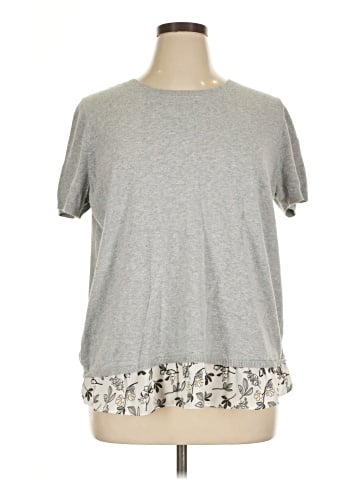 Ann Taylor LOFT Outlet Short Sleeve T-Shirt (view 1)