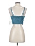 Japna 100% Polyester Blue Tank Top Size M - photo 2