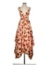 A.L.C. Paisley Tan Cocktail Dress Size 4 - photo 1