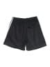 Adidas 100% Polyester Stripes Silver Athletic Shorts Size M - photo 2