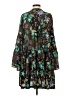 Warm 100% Polyester Paisley Green Casual Dress Size 4 (2) - photo 2