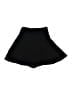 Zara 100% Polyester Solid Black Skort Size S - photo 2
